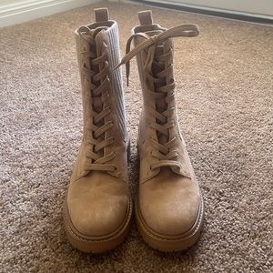 SAM EDELMAN- LYDELL COMBAT BOOTS